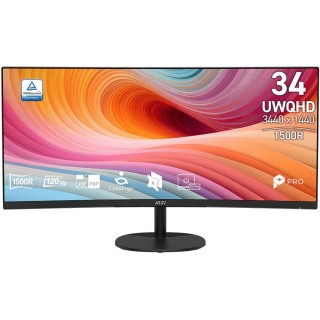 MSI PRO MP341CQ E12 Black 120Hz MSI PRO MP341CQ E12 Black 120Hz